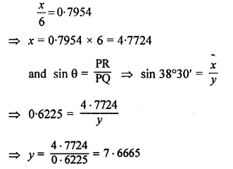 ML Aggarwal Class 10 Solutions for ICSE Maths Chapter 20 Heights and Distances Ex 20 Q12.2