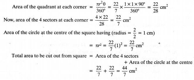 NCERT Solutions for Class 10 Maths Chapter 12 Areas Related to Circles Ex 12.3 5