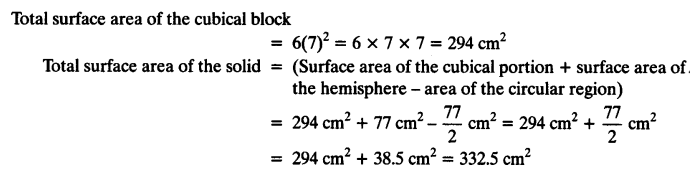 NCERT Solutions for Class 10 Maths Chapter 13 Surface Areas and Volumes Ex 13.1 5