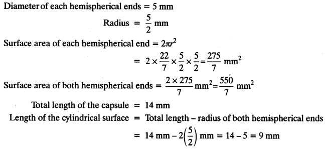 NCERT Solutions for Class 10 Maths Chapter 13 Surface Areas and Volumes Ex 13.1 8