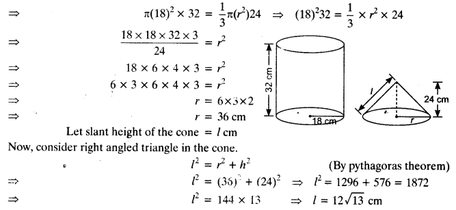 NCERT Solutions for Class 10 Maths Chapter 13 Surface Areas and Volumes Ex 13.3 7