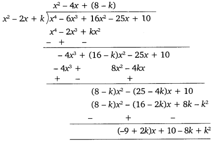 NCERT Solutions for Class 10 Maths Chapter 2 Polynomials Ex 2.4 4