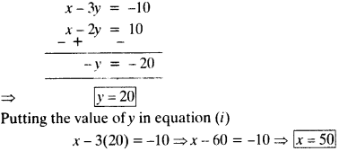 NCERT Solutions for Class 10 Maths Chapter 3 Pair of Linear Equations in Two Variables Ex 3.4 11