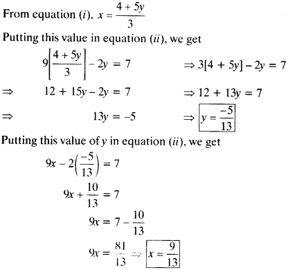 NCERT Solutions for Class 10 Maths Chapter 3 Pair of Linear Equations in Two Variables Ex 3.4 4