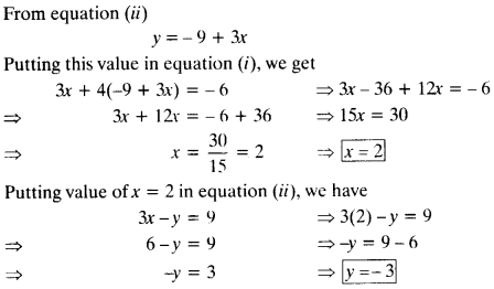 NCERT Solutions for Class 10 Maths Chapter 3 Pair of Linear Equations in Two Variables Ex 3.4 6