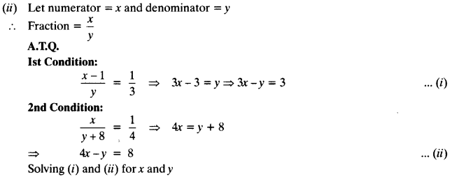 NCERT Solutions for Class 10 Maths Chapter 3 Pair of Linear Equations in Two Variables Ex 3.5 10