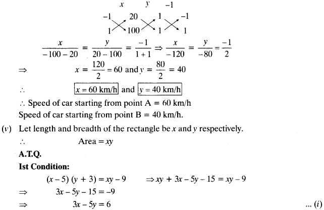 NCERT Solutions for Class 10 Maths Chapter 3 Pair of Linear Equations in Two Variables Ex 3.5 13