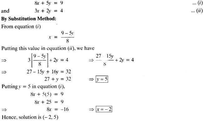 NCERT Solutions for Class 10 Maths Chapter 3 Pair of Linear Equations in Two Variables Ex 3.5 7