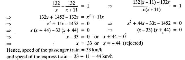NCERT Solutions for Class 10 Maths Chapter 4 Quadratic Equations Ex 4.3 20