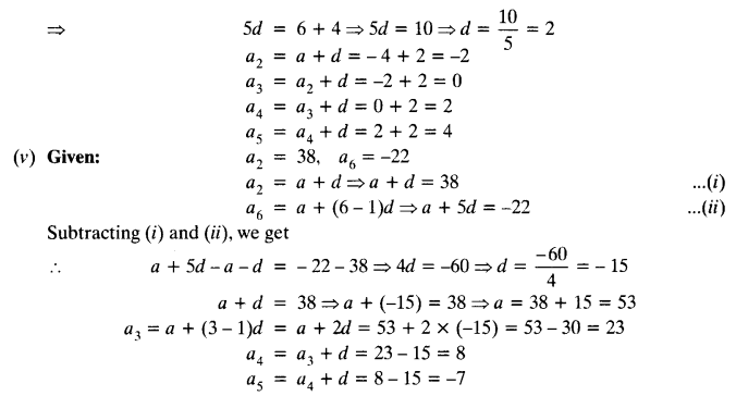 NCERT Solutions for Class 10 Maths Chapter 5 Arithmetic Progressions Ex 5.2 6