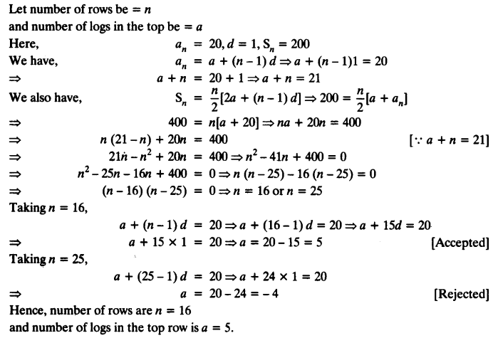 NCERT Solutions for Class 10 Maths Chapter 5 Arithmetic Progressions Ex 5.3 25