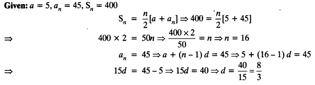 NCERT Solutions for Class 10 Maths Chapter 5 Arithmetic Progressions Ex 5.3 9