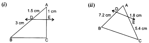 NCERT Solutions for Class 10 Maths Chapter 6 Triangles Ex 6.2 1