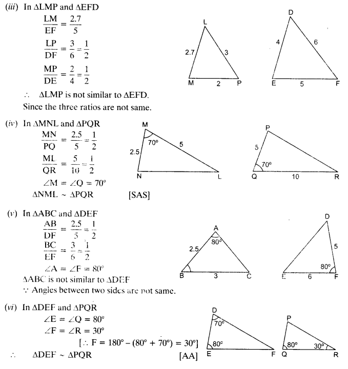 NCERT Solutions for Class 10 Maths Chapter 6 Triangles Ex 6.3 4