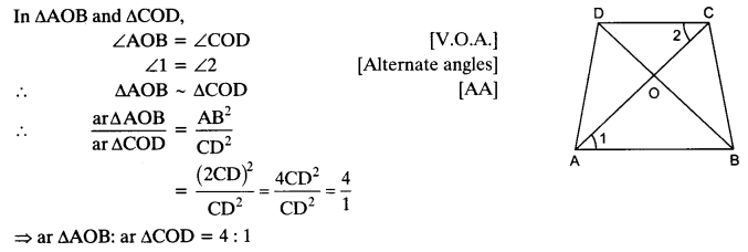 NCERT Solutions for Class 10 Maths Chapter 6 Triangles Ex 6.4 2