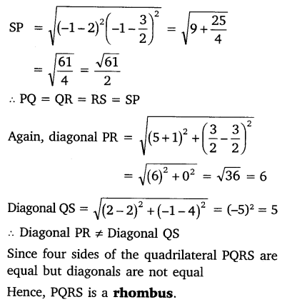 NCERT Solutions for Class 10 Maths Chapter 7 Coordinate Geometry Ex 7.4 20
