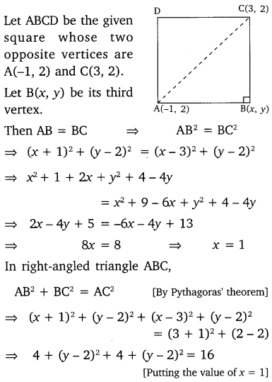 NCERT Solutions for Class 10 Maths Chapter 7 Coordinate Geometry Ex 7.4 6