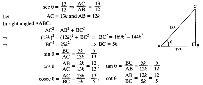 NCERT Solutions for Class 10 Maths Chapter 8 Introduction to Trigonometry Ex 8.1 6