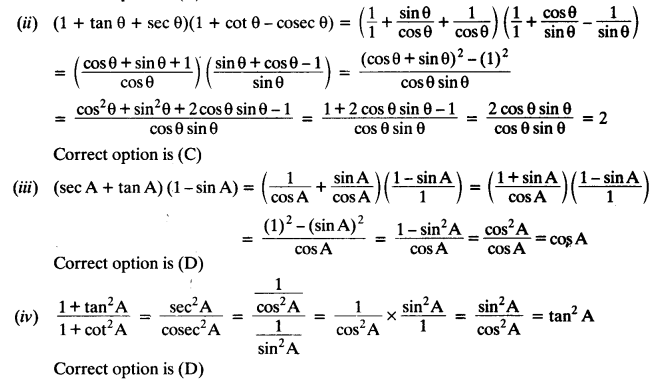 NCERT Solutions for Class 10 Maths Chapter 8 Introduction to Trigonometry Ex 8.4 5