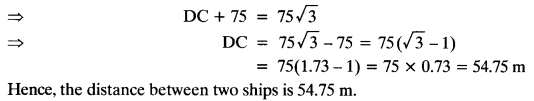 NCERT Solutions for Class 10 Maths Chapter 9 Some Applications of Trigonometry Ex 9.1 21