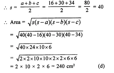 RD Sharma Class 9 Solutions Chapter 17 Constructions MCQS Q1.1