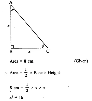 RD Sharma Class 9 Solutions Chapter 17 Constructions MCQS Q10.1