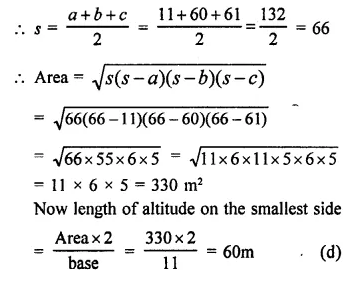 RD Sharma Class 9 Solutions Chapter 17 Constructions MCQS Q6.1