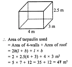 RD Sharma Class 9 Solutions Chapter 18 Surface Areas and Volume of a Cuboid and Cube Ex 18.1 Q12.1