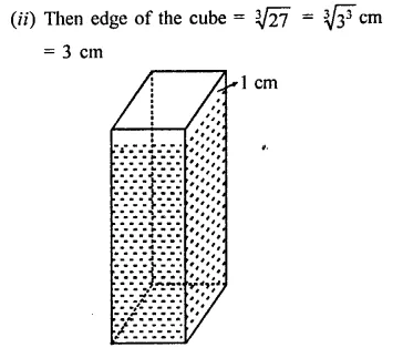 RD Sharma Class 9 Solutions Chapter 18 Surface Areas and Volume of a Cuboid and Cube Ex 18.2 Q26.1