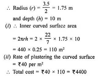RD Sharma Class 9 Solutions Chapter 19 Surface Areas and Volume of a Circular Cylinder Ex 19.1 Q8.1