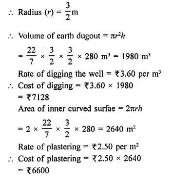 RD Sharma Class 9 Solutions Chapter 19 Surface Areas and Volume of a Circular Cylinder Ex 19.2 Q24.1