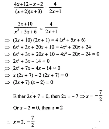 Selina Concise Mathematics Class 10 ICSE Solutions Chapter 5 Quadratic Equations Ex 5B Q18.2