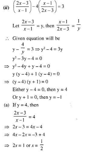Selina Concise Mathematics Class 10 ICSE Solutions Chapter 5 Quadratic Equations Ex 5C Q7.4