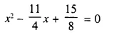 Selina Concise Mathematics Class 10 ICSE Solutions Chapter 5 Quadratic Equations Ex 5D Q4.1