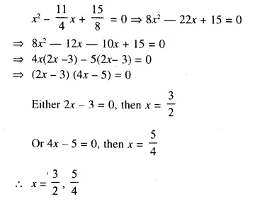 Selina Concise Mathematics Class 10 ICSE Solutions Chapter 5 Quadratic Equations Ex 5D Q4.2