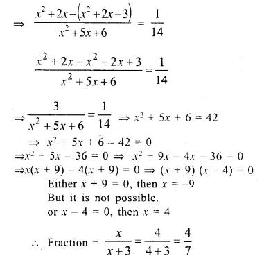 Selina Concise Mathematics Class 10 ICSE Solutions Chapter 6 Solving Problems Ex 6E Q13.2