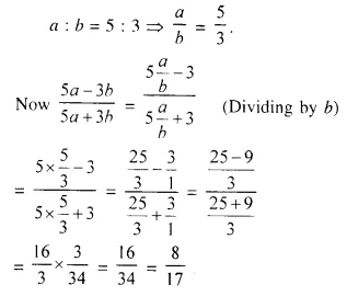 Selina Concise Mathematics Class 10 ICSE Solutions Chapter 7 Ratio and Proportion Ex 7A Q1.1