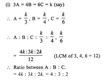 Selina Concise Mathematics Class 10 ICSE Solutions Chapter 7 Ratio and Proportion Ex 7A Q19.1