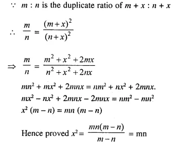 Selina Concise Mathematics Class 10 ICSE Solutions Chapter 7 Ratio and Proportion Ex 7A Q27.1