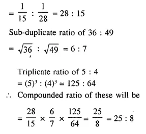 Selina Concise Mathematics Class 10 ICSE Solutions Chapter 7 Ratio and Proportion Ex 7A Q29.1
