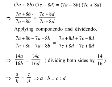 Selina Concise Mathematics Class 10 ICSE Solutions Chapter 7 Ratio and Proportion Ex 7C Q5.1