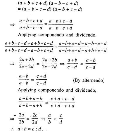 Selina Concise Mathematics Class 10 ICSE Solutions Chapter 7 Ratio and Proportion Ex 7C Q7.1
