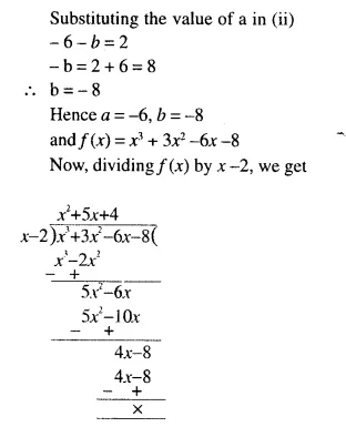 Selina Concise Mathematics Class 10 ICSE Solutions Chapter 8 Remainder and Factor Theorems Ex 8B Q5.2