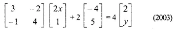 Selina Concise Mathematics Class 10 ICSE Solutions Chapter 9 Matrices Ex 9D Q1.1