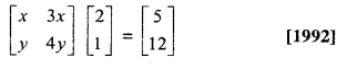 Selina Concise Mathematics Class 10 ICSE Solutions Chapter 9 Matrices Ex 9D Q9.1