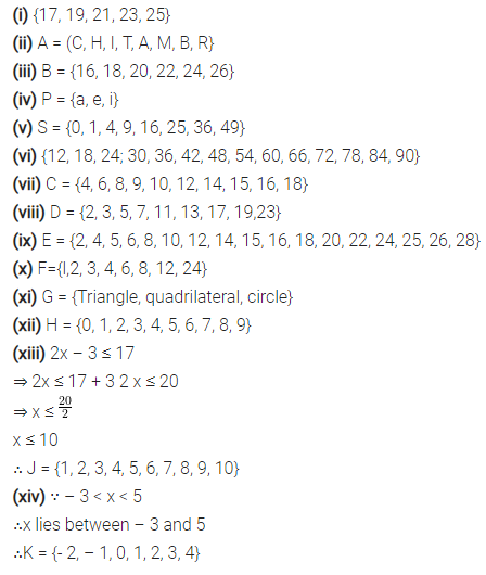 Selina Concise Mathematics Class 7 ICSE Solutions Chapter 13 Set Concepts Ex 13A 4