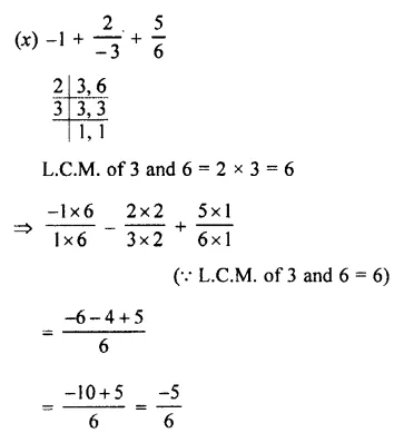 Selina Concise Mathematics Class 7 ICSE Solutions Chapter 2 Rational Numbers Ex 2E 105