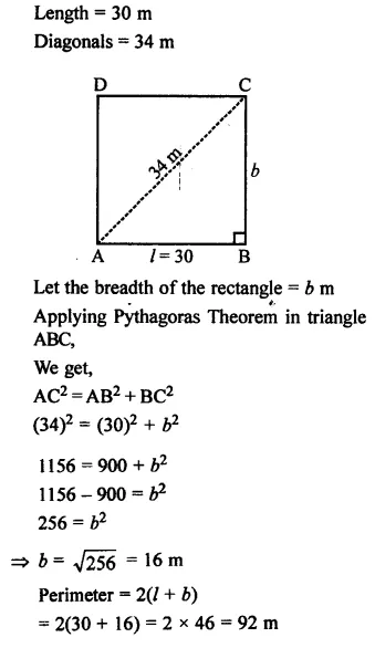 Selina Concise Mathematics Class 7 ICSE Solutions Chapter 20 Mensuration Ex 20A 3