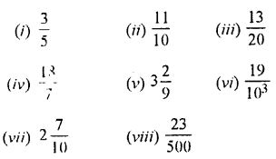 Selina Concise Mathematics Class 7 ICSE Solutions Chapter 3 Fractions (Including Problems) Ex 3A Q1