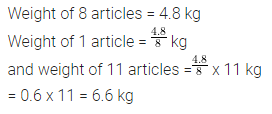 Selina Concise Mathematics Class 7 ICSE Solutions Chapter 7 Unitary Method (Including Time and Work) Ex 7A 1